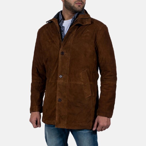 Sheriff Brown Suede Jacket - Image 5