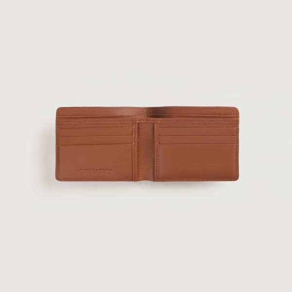 Voren Brown Leather Bi-fold Wallet - Image 2